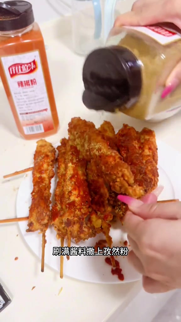 棒棒鸡炸串之王不可撼动我可太喜欢了自己做完再也不想在外面