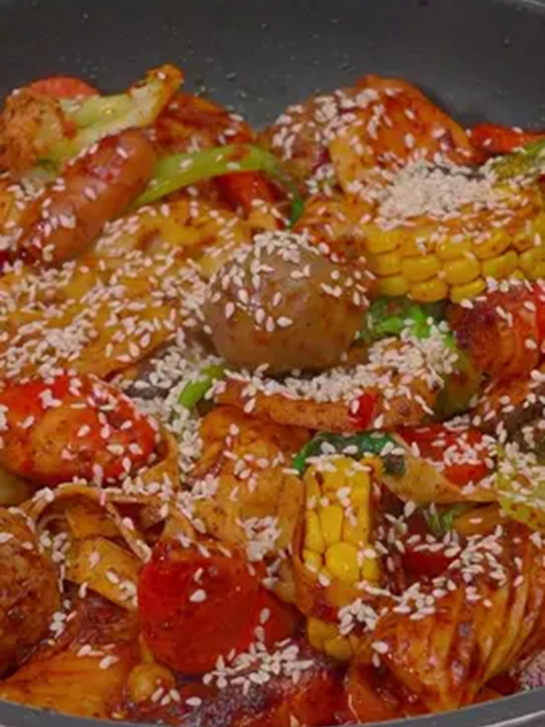 家庭版麻辣香锅,做法简单,香辣下饭!