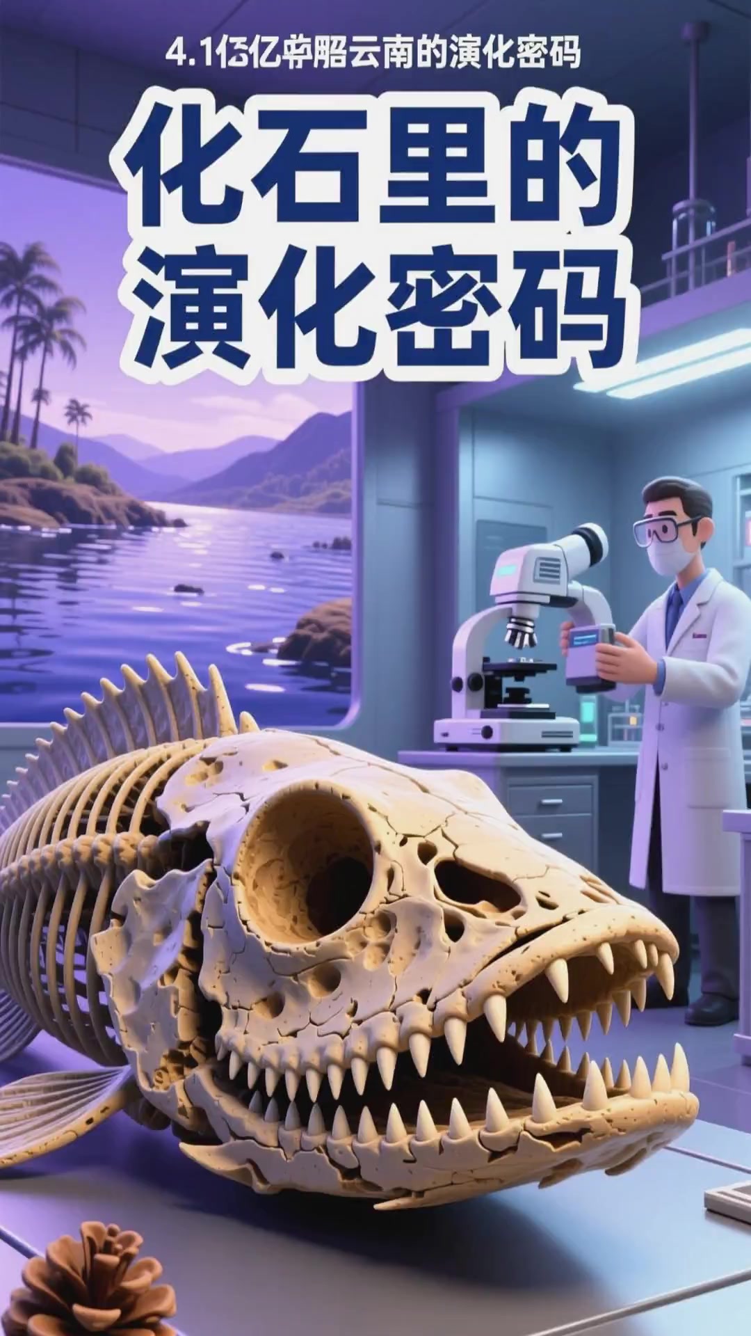 距今约.亿年！昭通发现云南古嵴鱼化石