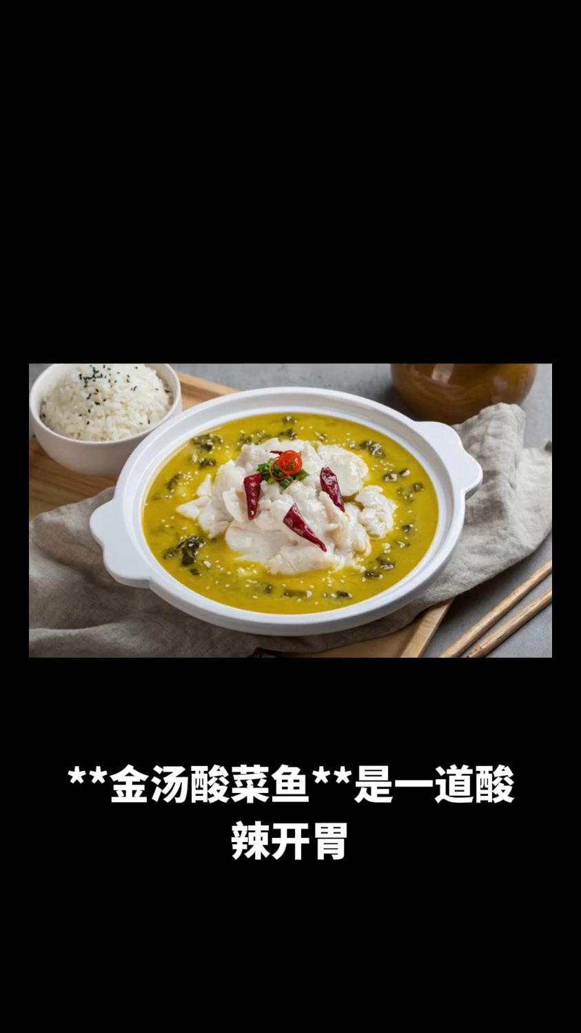 金汤酸菜鱼的做法教程