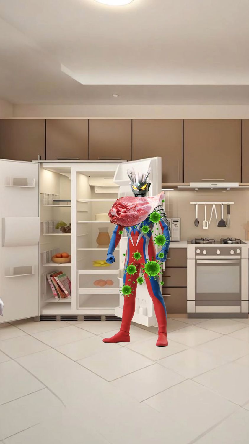 赛罗哥哥这可是生肉啊。