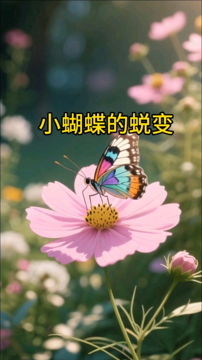美丽小蝴蝶的蜕变
