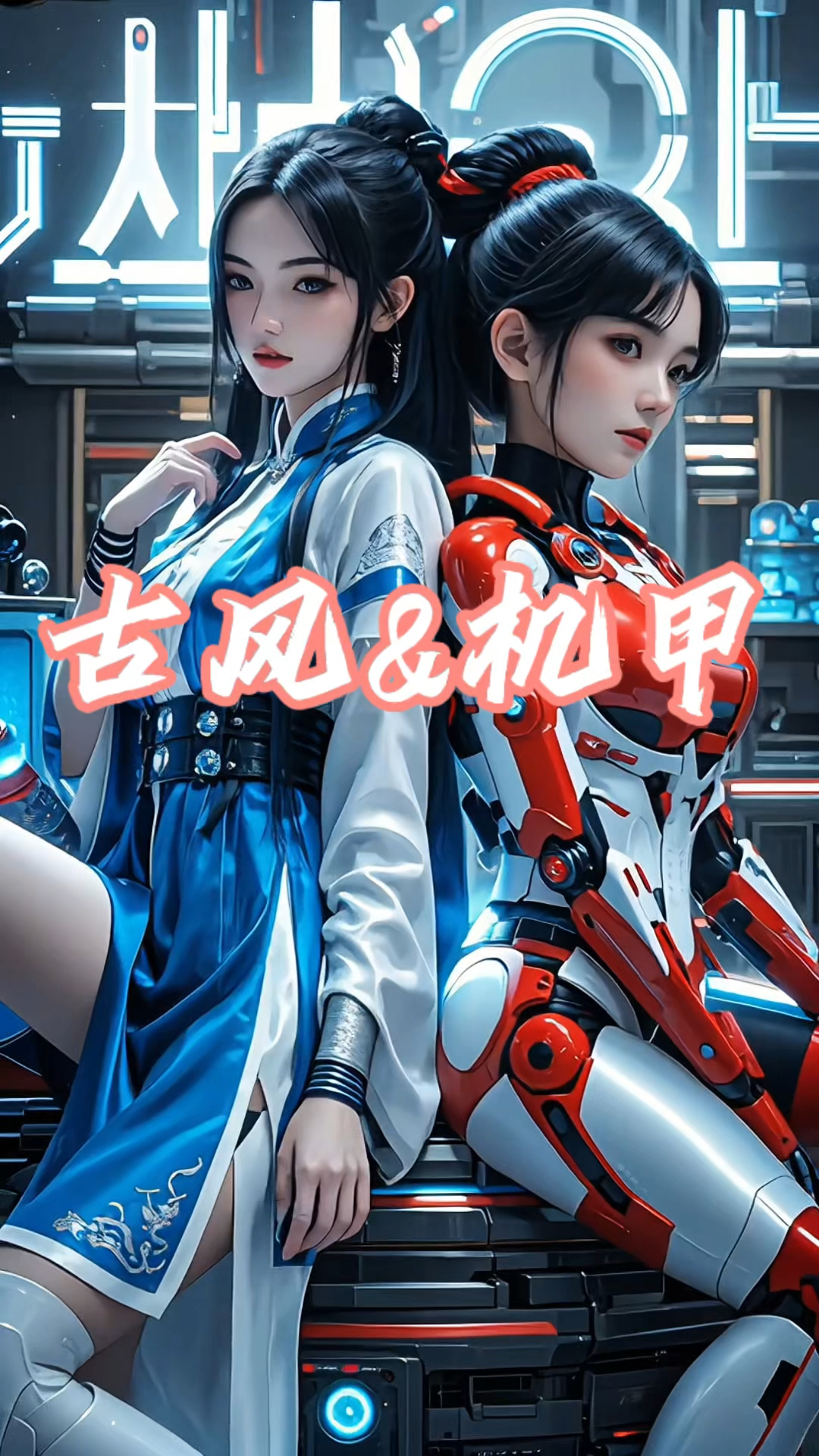 当古风侠女邂逅未来机甲,谁能拒绝这种梦幻联动!