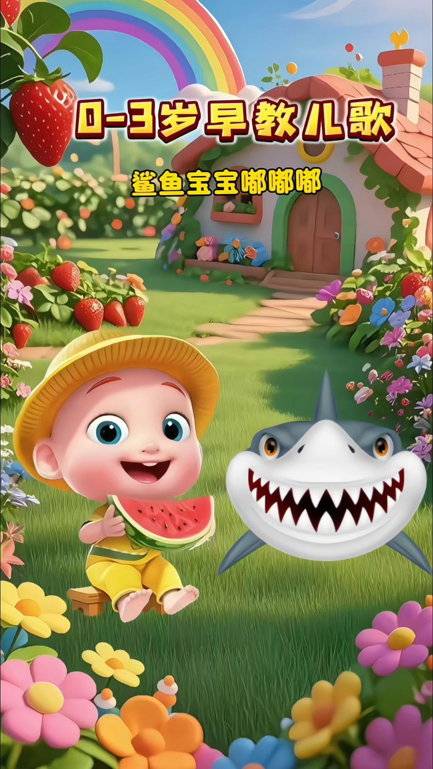 早教儿歌:鲨鱼宝宝