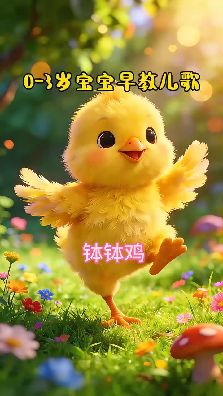 早教儿歌《钵钵鸡》