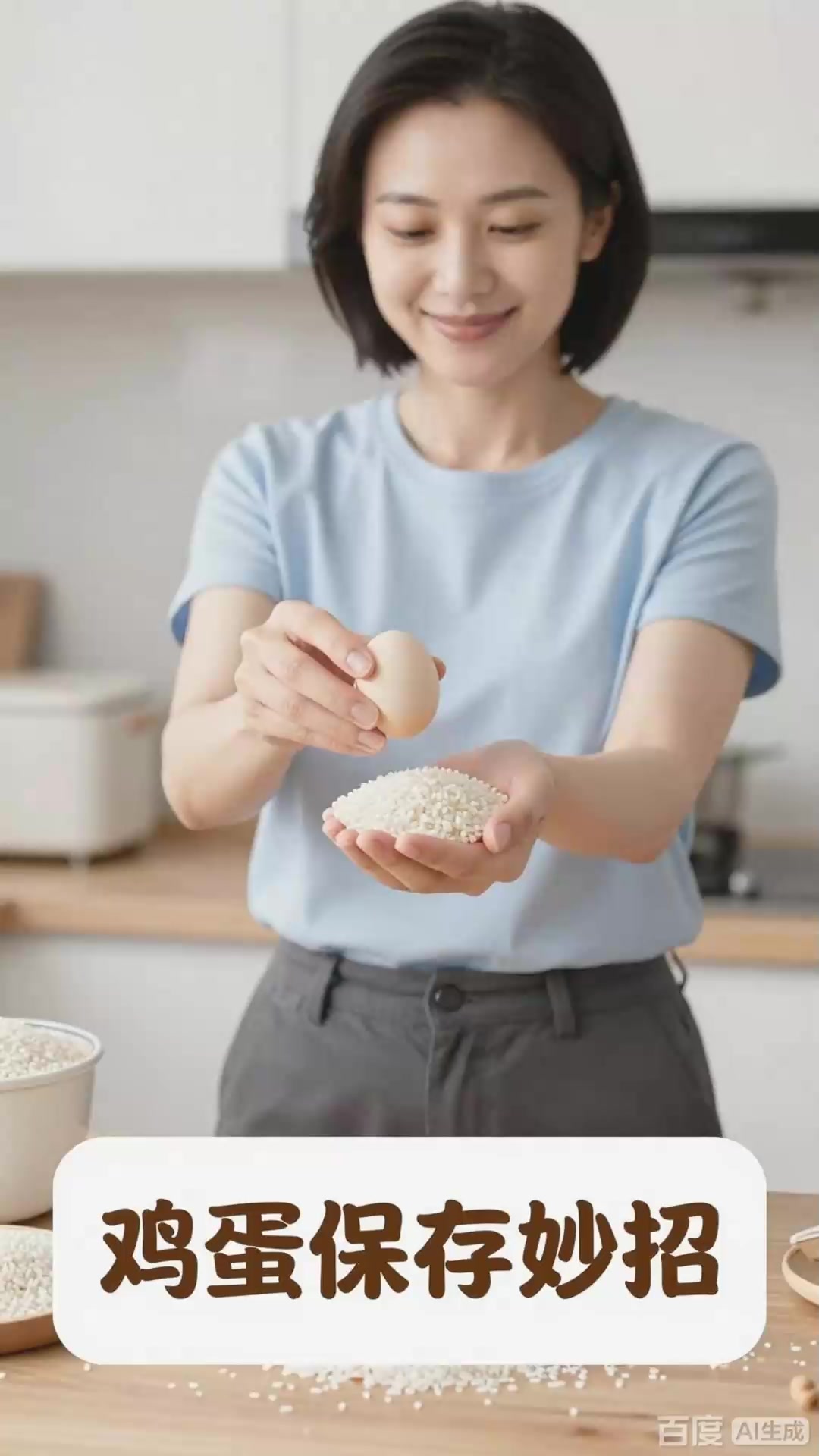 没想到!鸡蛋容易碎?放米缸里,保存更久不易坏