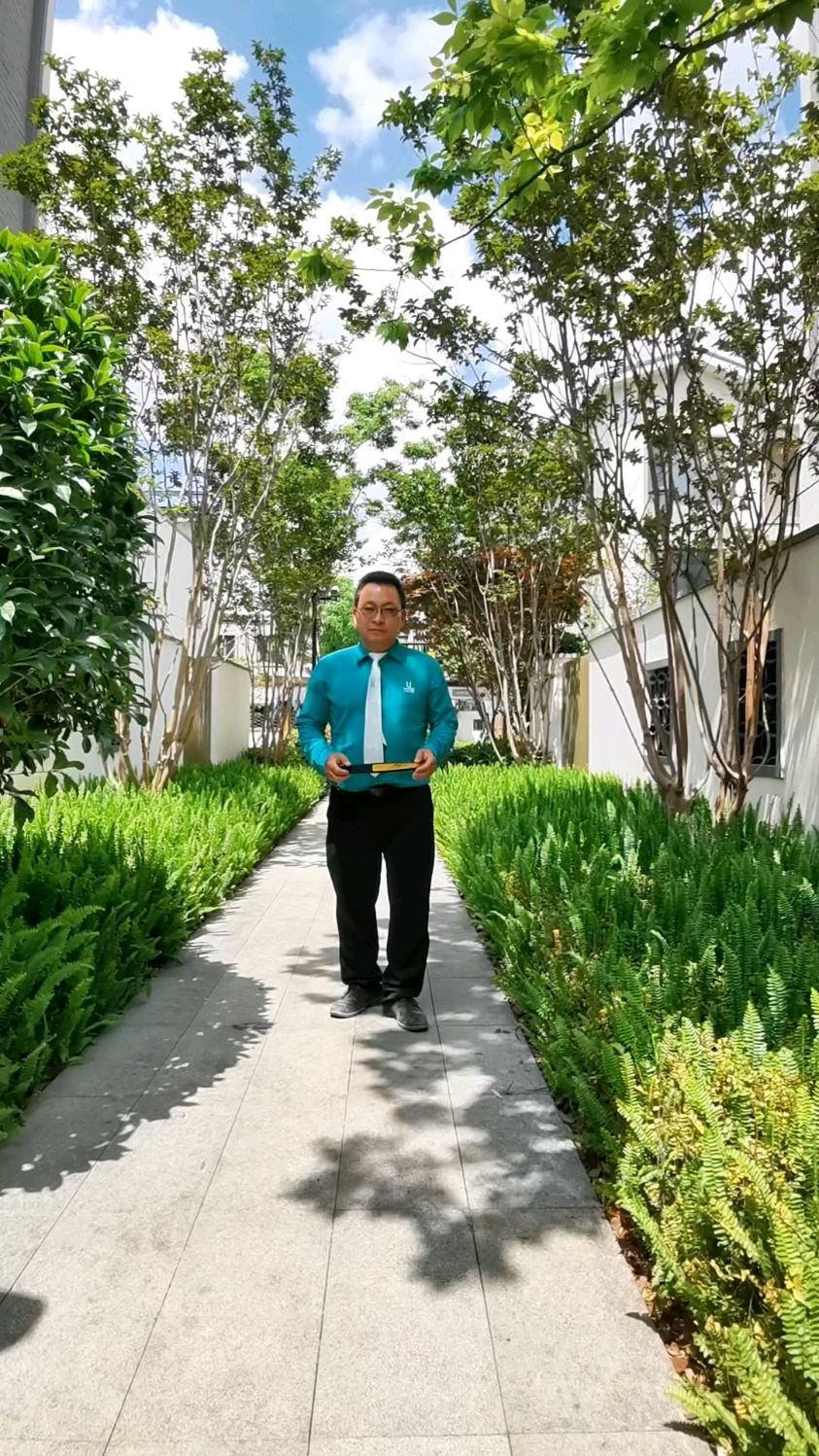 工抵合院，草海湿地公园旁合院别墅，徽派建筑花园真不小