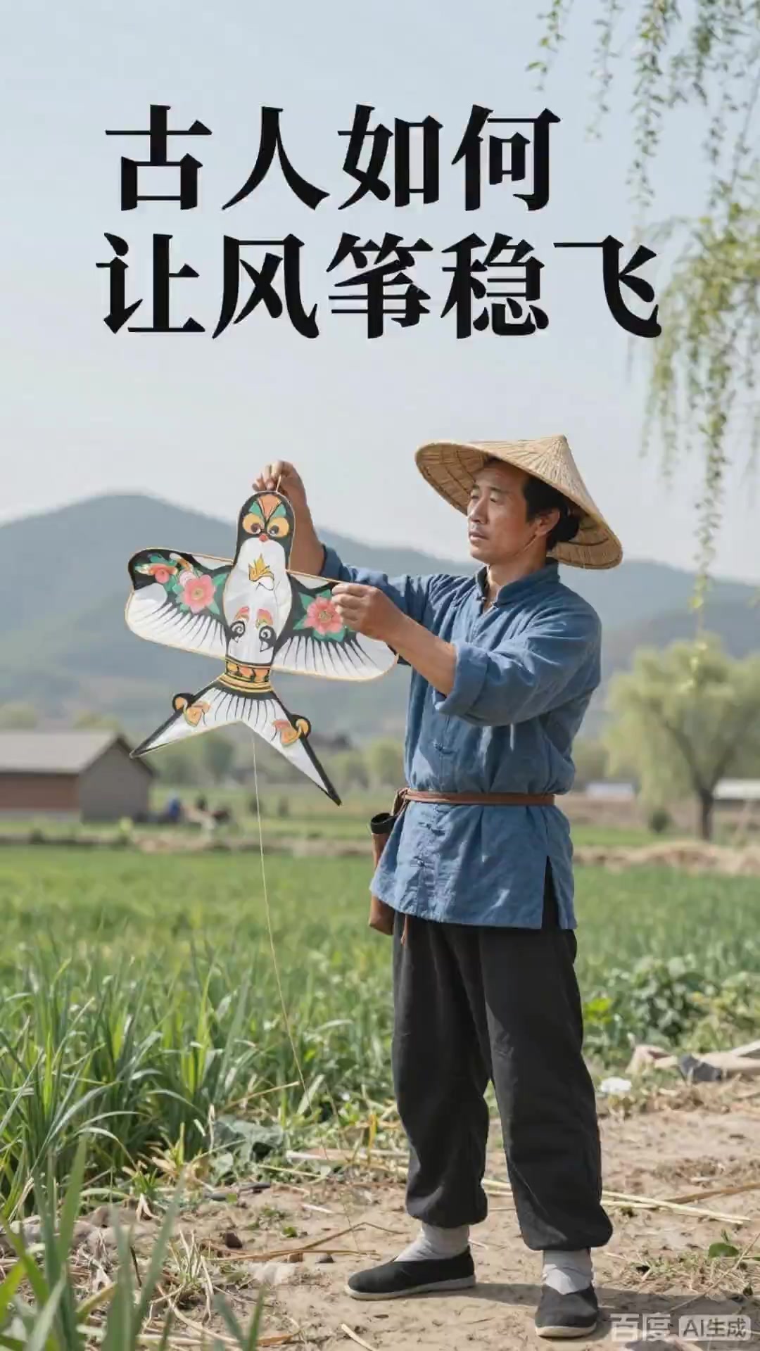 古人怎么让风筝飞得稳？尾巴长度有计算公