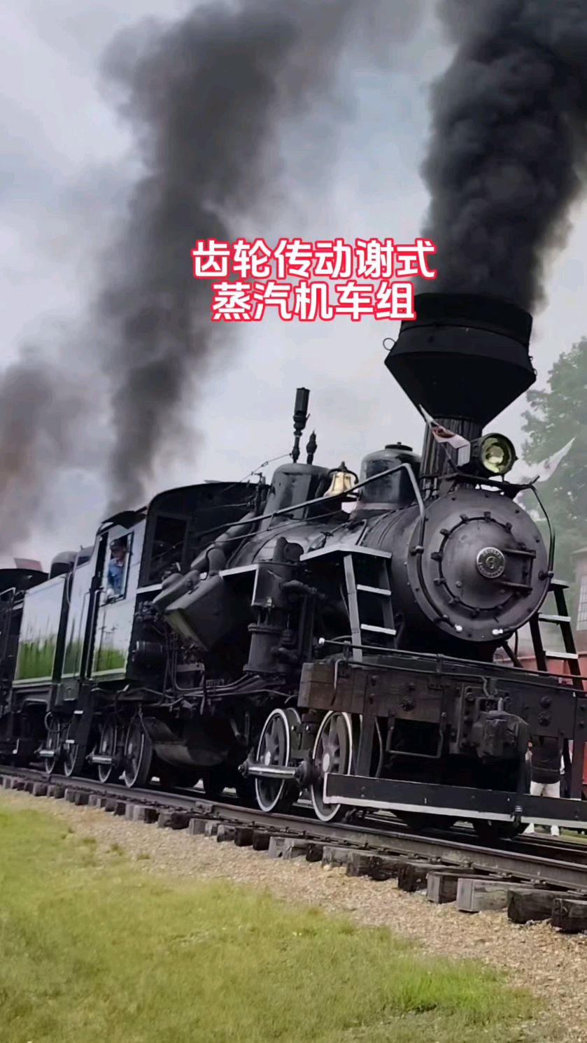 齿轮传动谢式蒸汽机车组