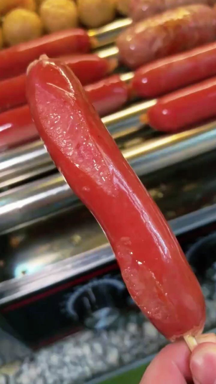 台湾热狗做烧烤 夹汉堡 夹手抓饼 夹全麦面包都嘎嘎好吃 #热狗肠