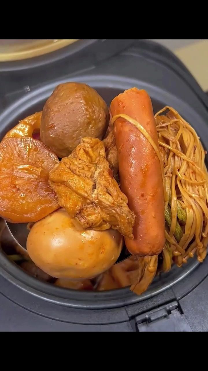 电饭煲卤素菜真的巨简单 直接一锅出比买的还好吃#卤菜#电饭锅卤味
