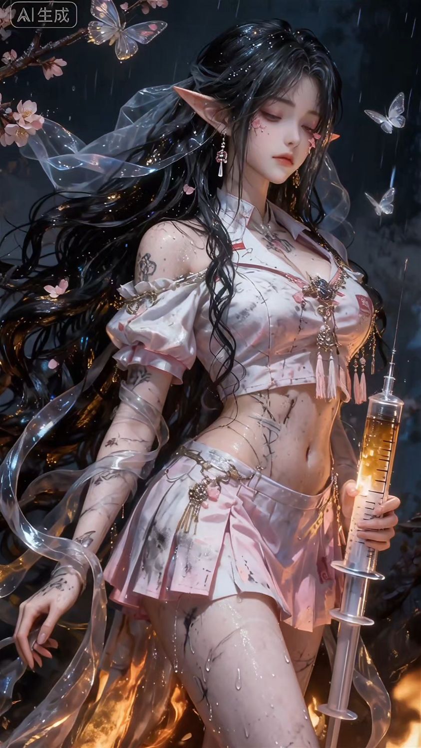 别跑来打一针。动态壁纸