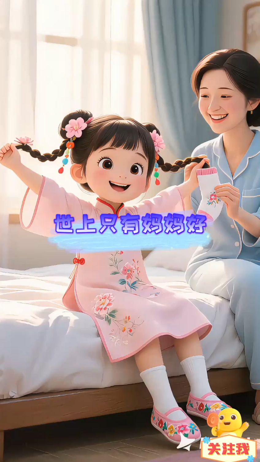 儿歌《世上只有妈妈好》有妈的孩子像块宝 儿童舞蹈3到6岁视频教学