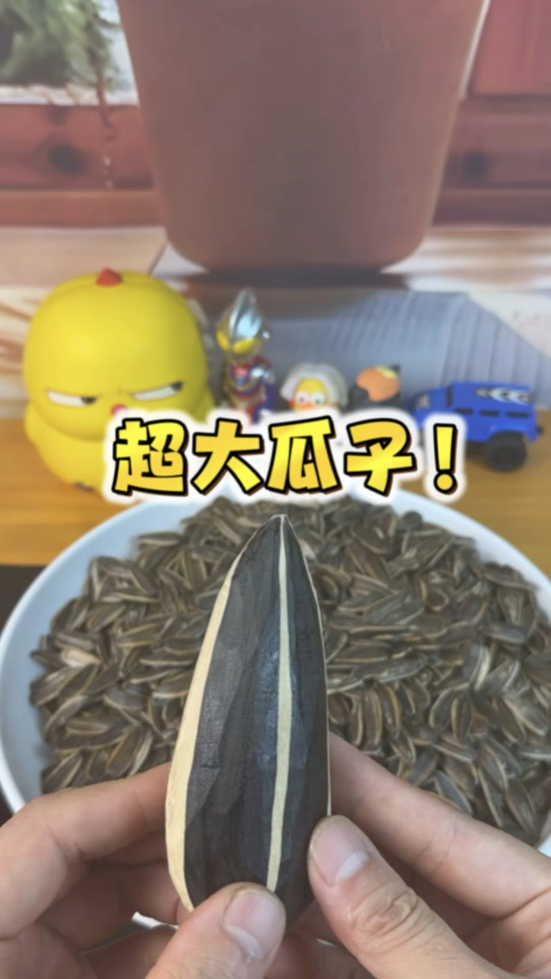 有人在袋装瓜子里,拆出了超大瓜子?小伙亲测!