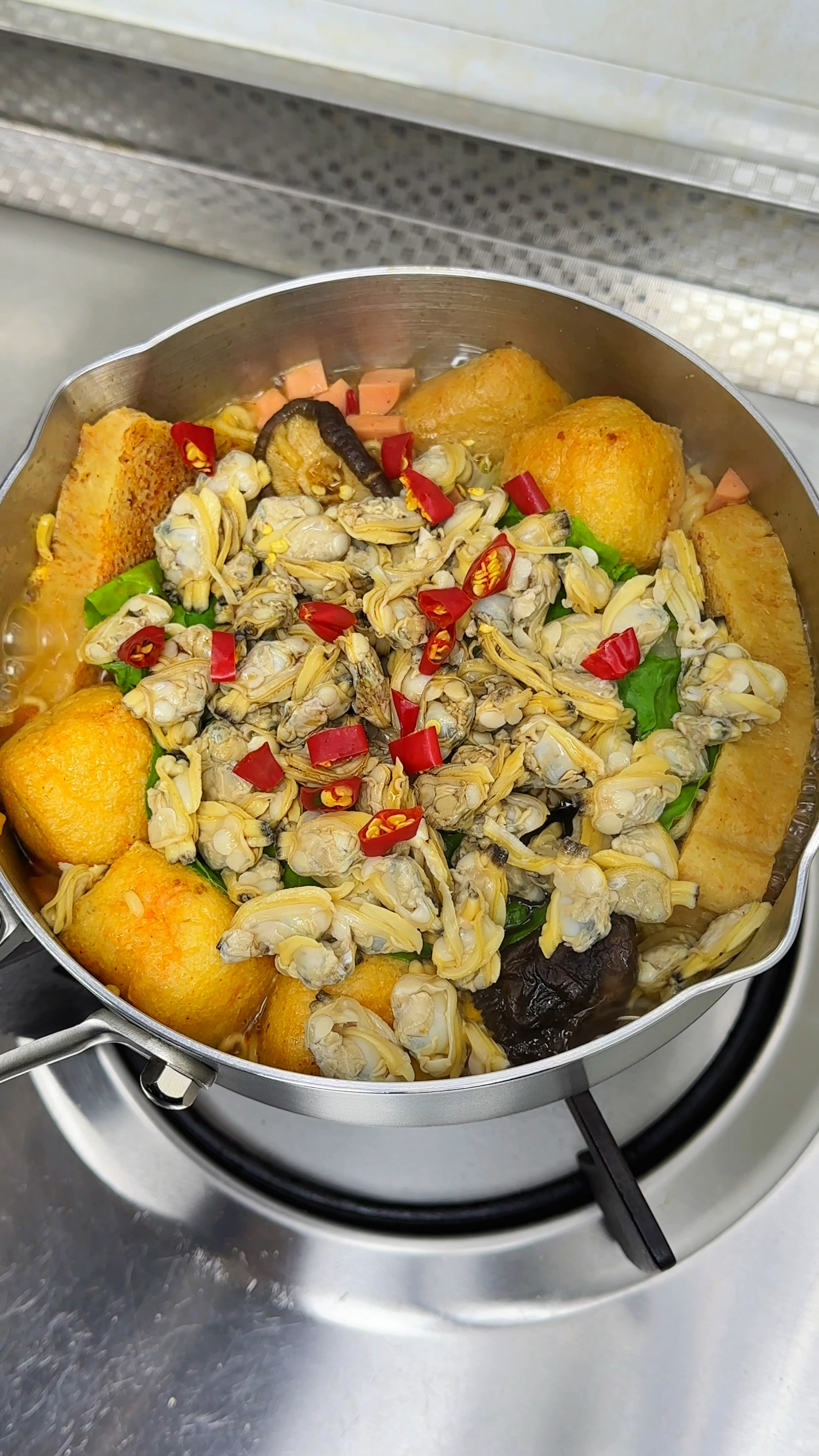 简单煮碗方便面～