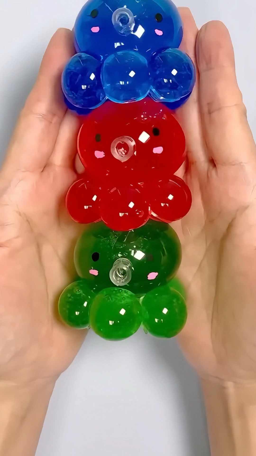 用纳米胶做了超可爱的章鱼宝宝