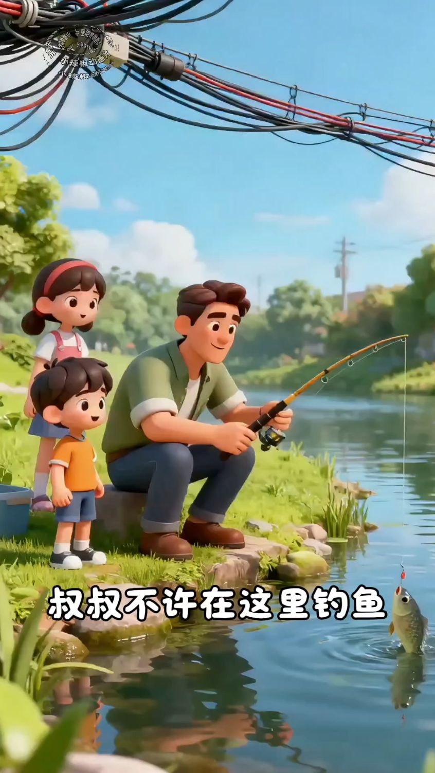 高压线下不能钓鱼