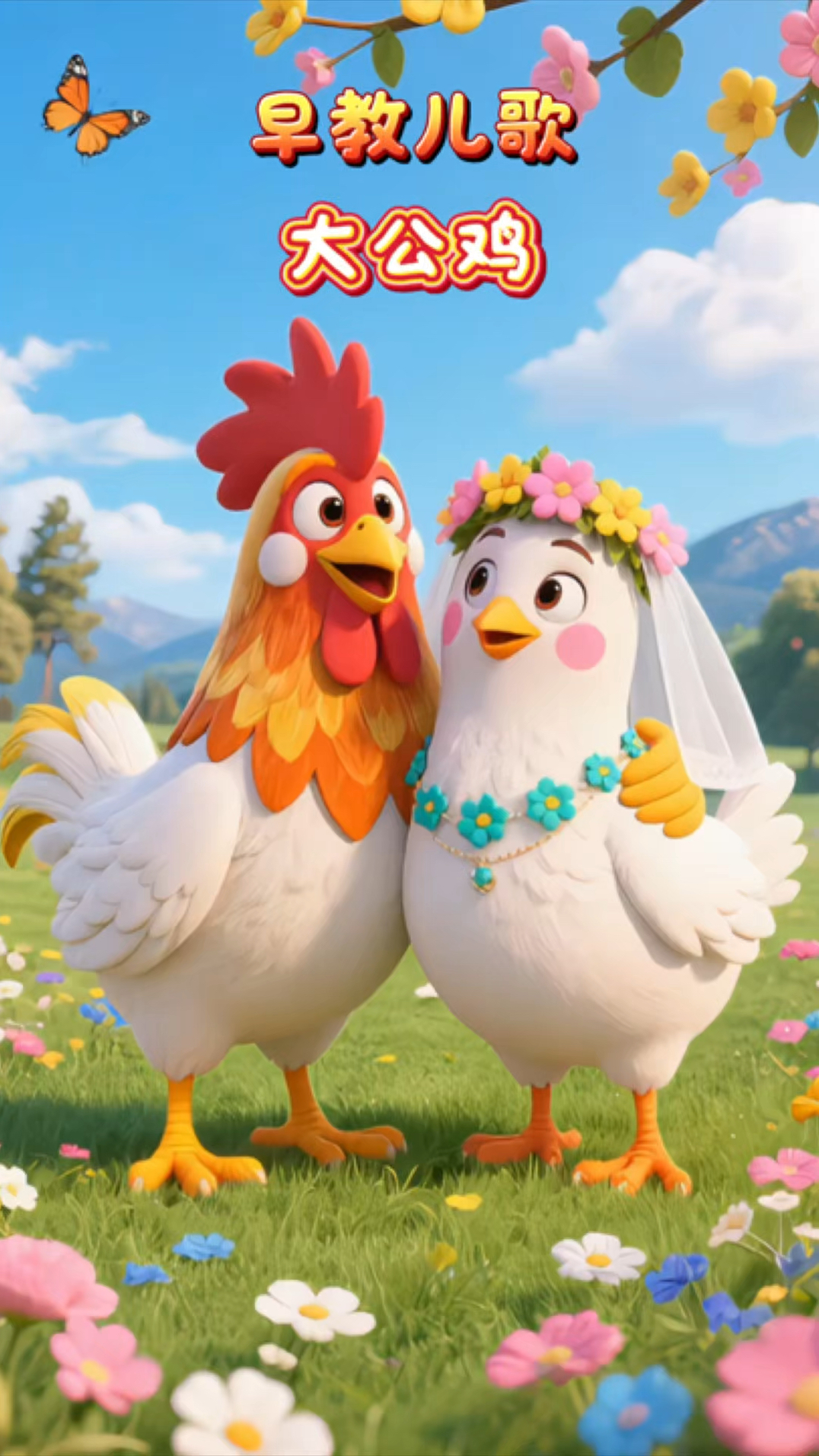 第30集|宝宝早教启蒙儿歌《大公鸡》又来啦,聪明宝贝每日一歌