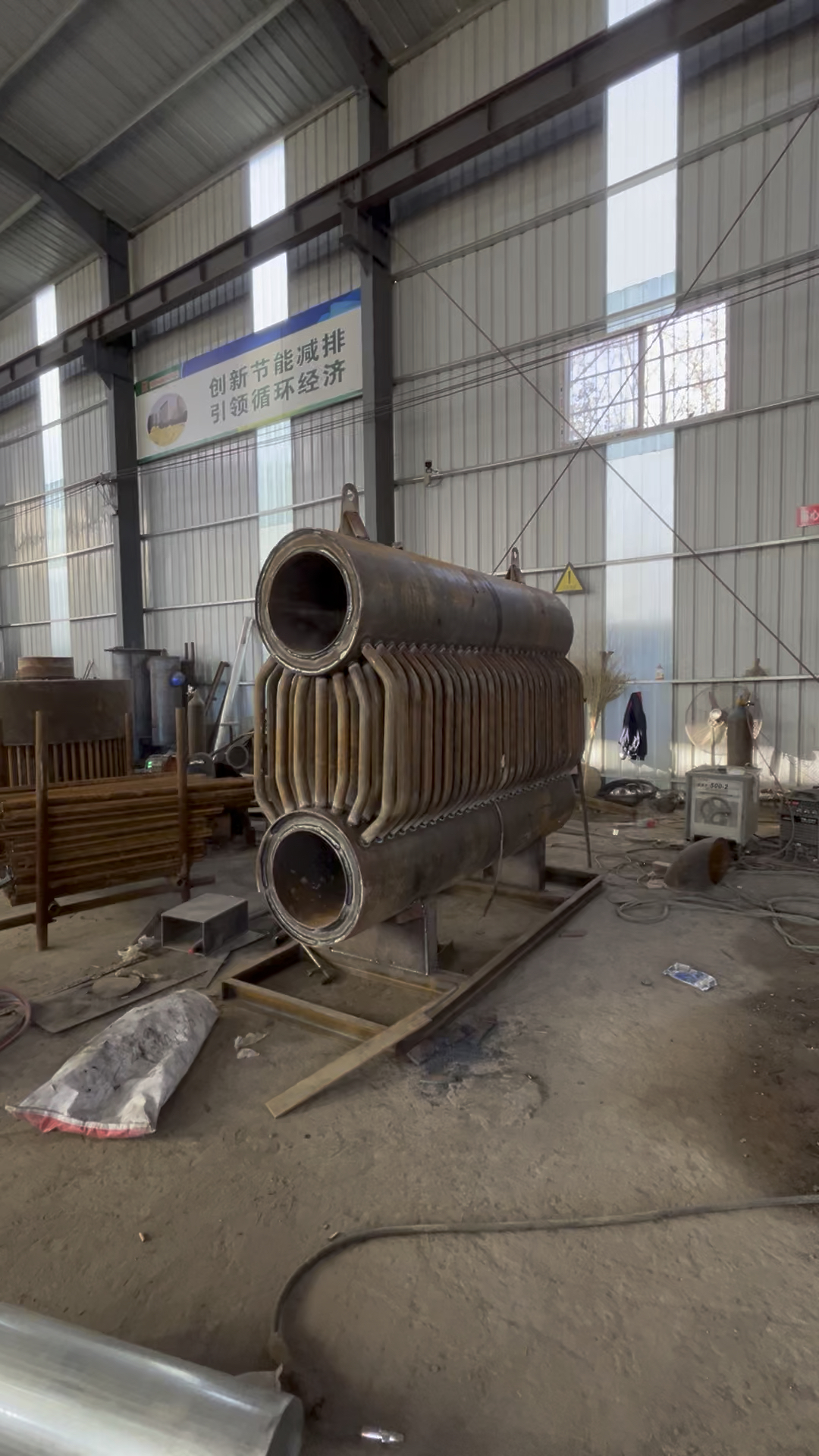 SZS双锅筒生物质蒸汽发生器采用模式壁结构