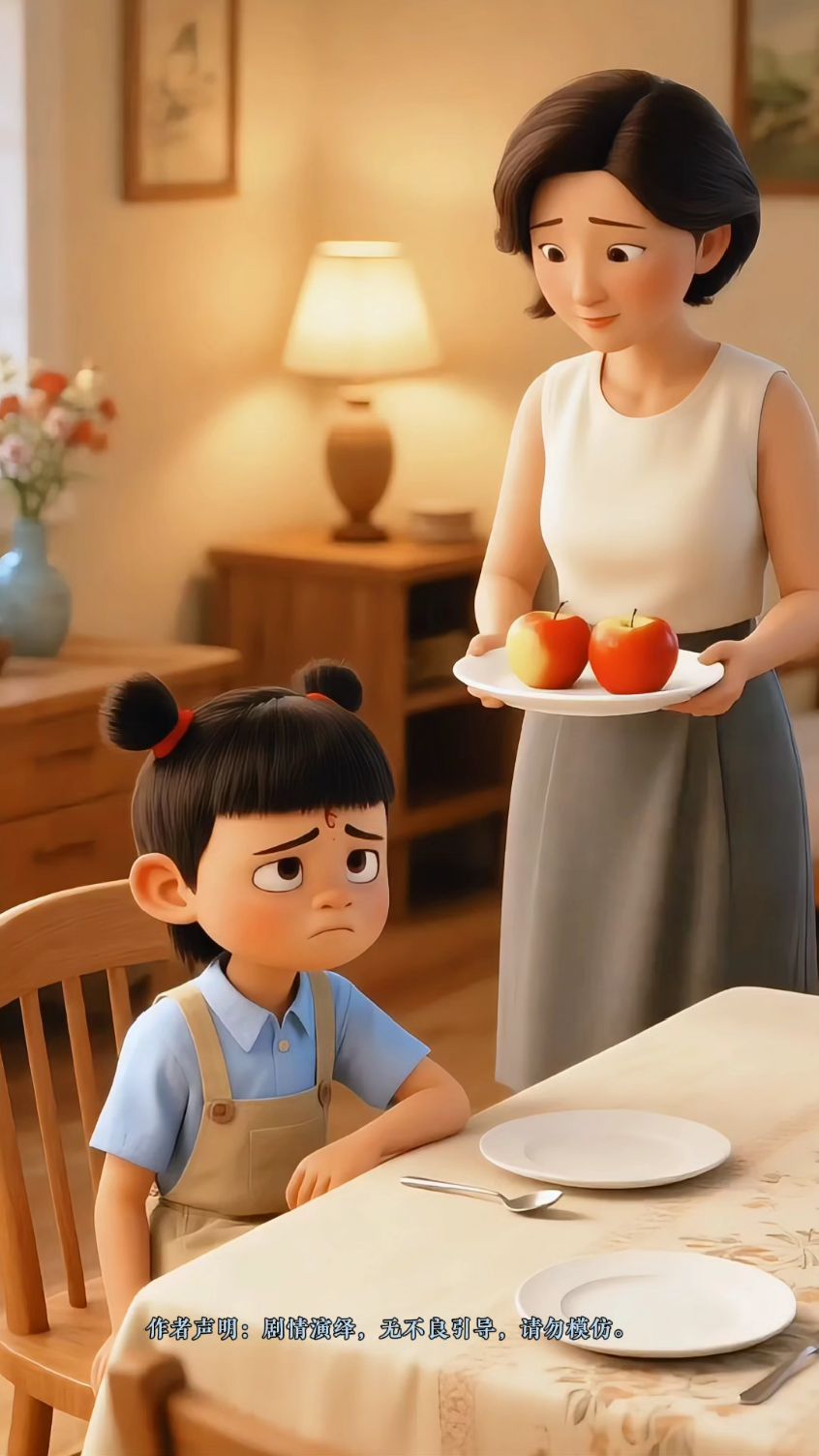 什么妈妈给草莓给妹妹吃，不给我吃