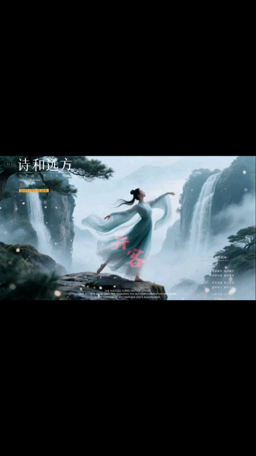 动态人物山水壁纸#古装之美