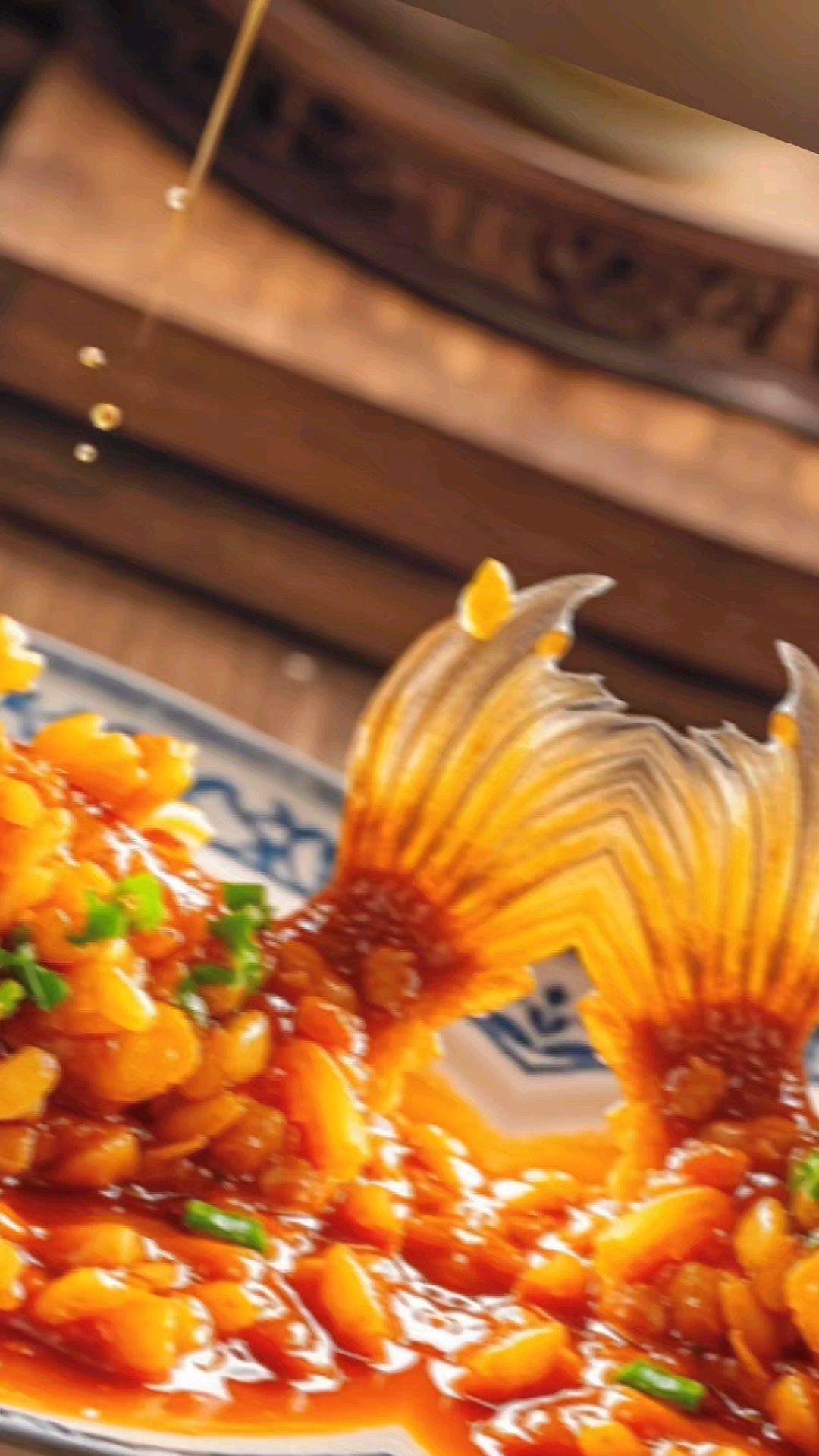 松鼠桂鱼，摆盘真好，好吃又好看