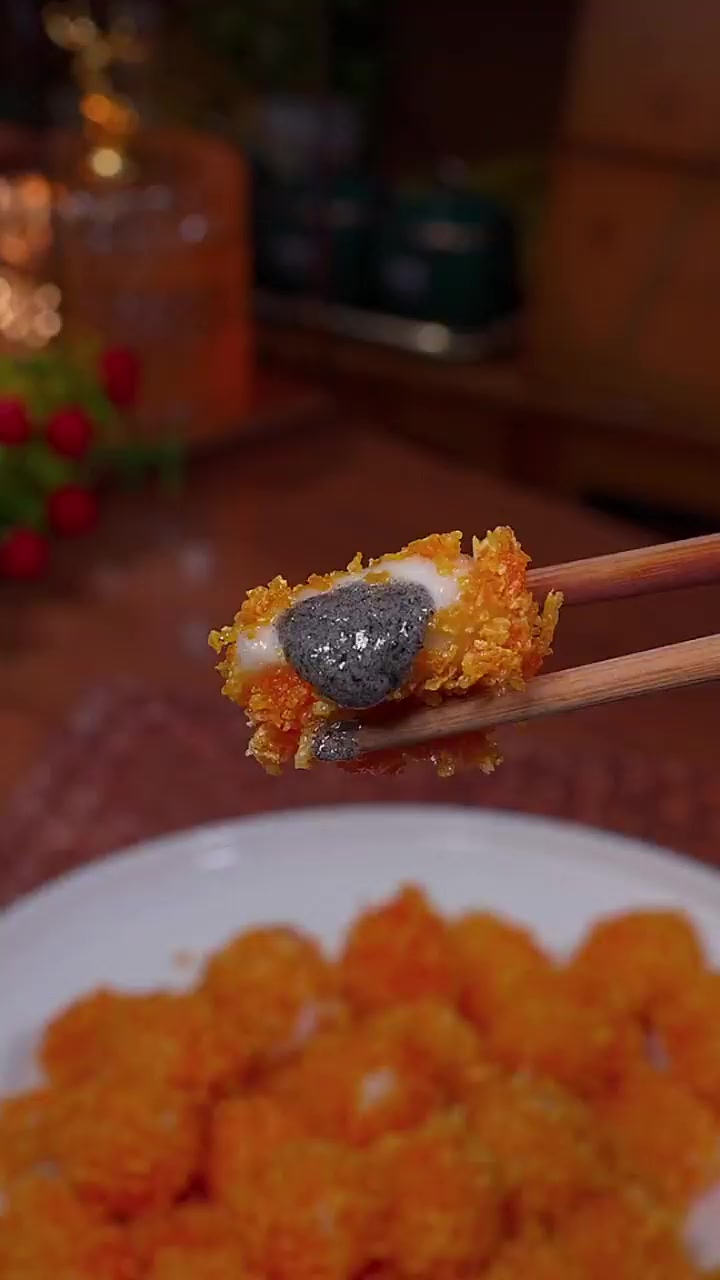 元宵节的汤圆像我这样解锁一个新吃法,太好吃了!