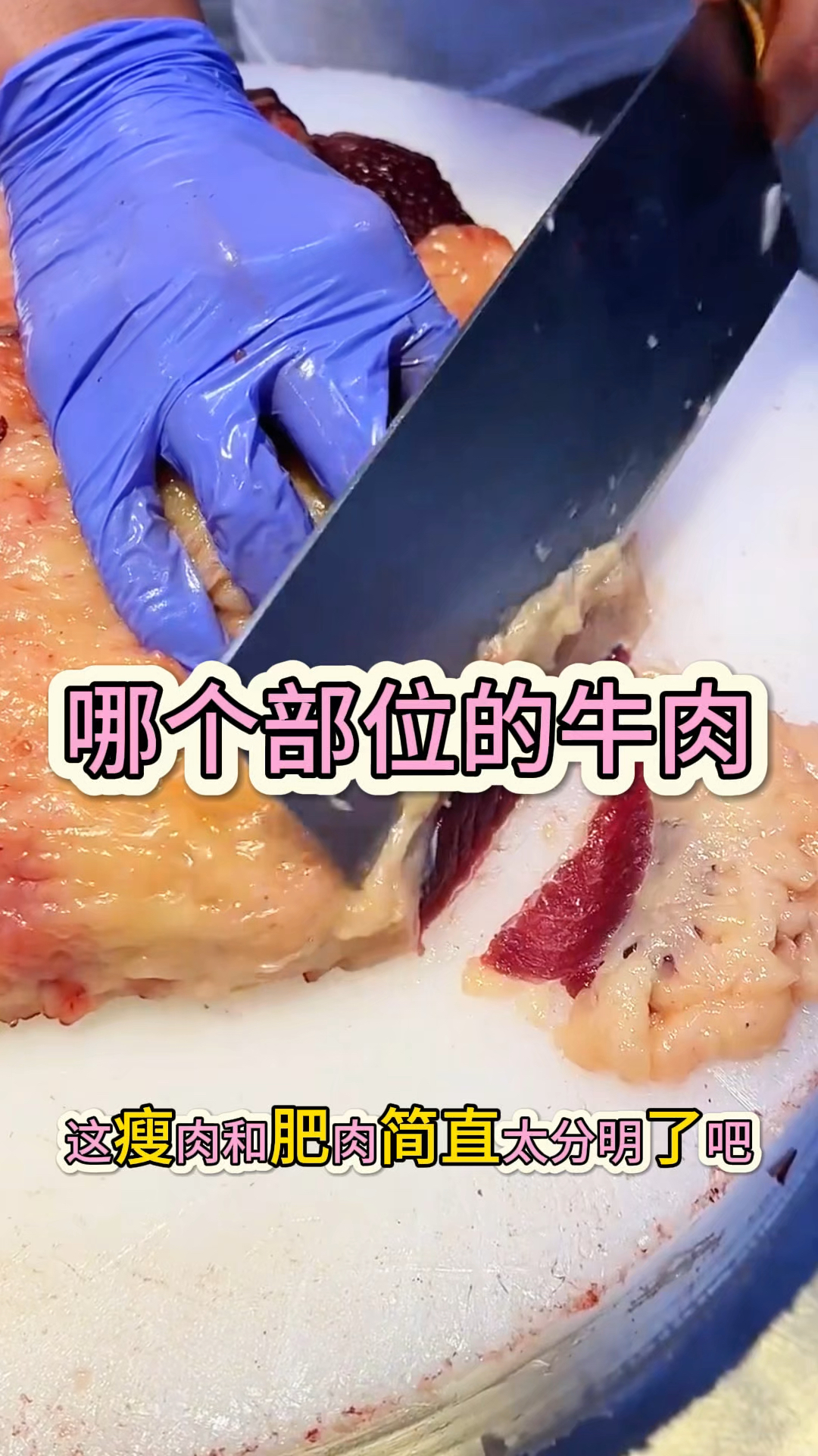 哪个部位的牛肉,肥肉分明