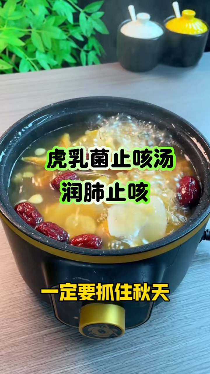 虎乳菌止咳汤 润肺止咳 记得收藏哦