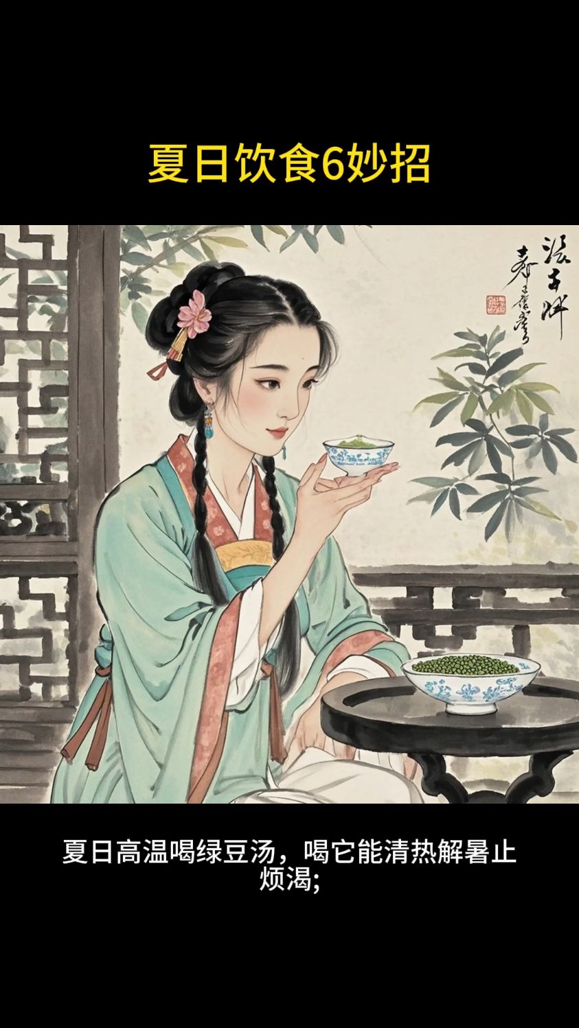 夏日高温健康饮食6妙招