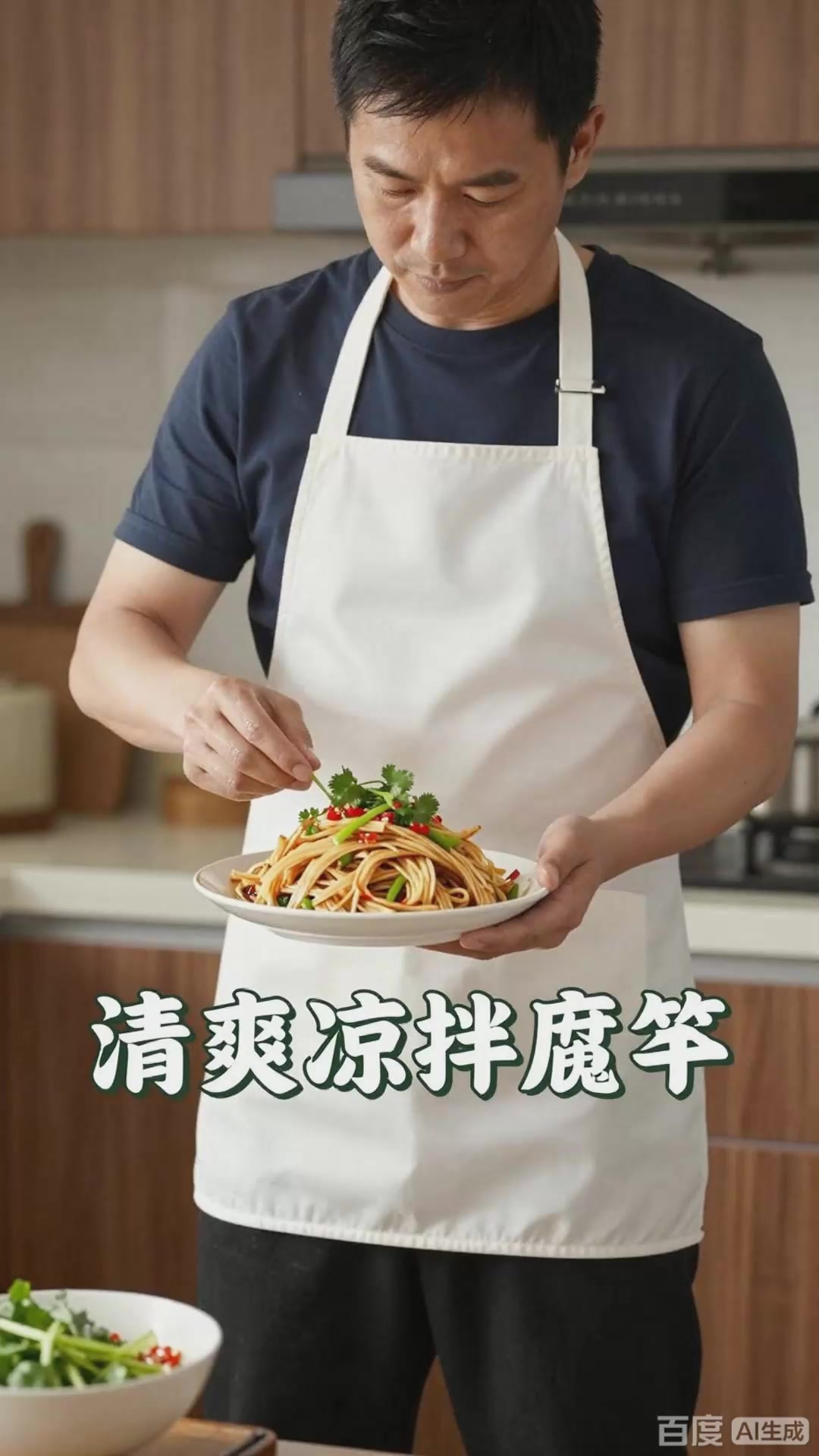 凉拌腐竹醋：家常凉菜，清爽劲道咸鲜适口