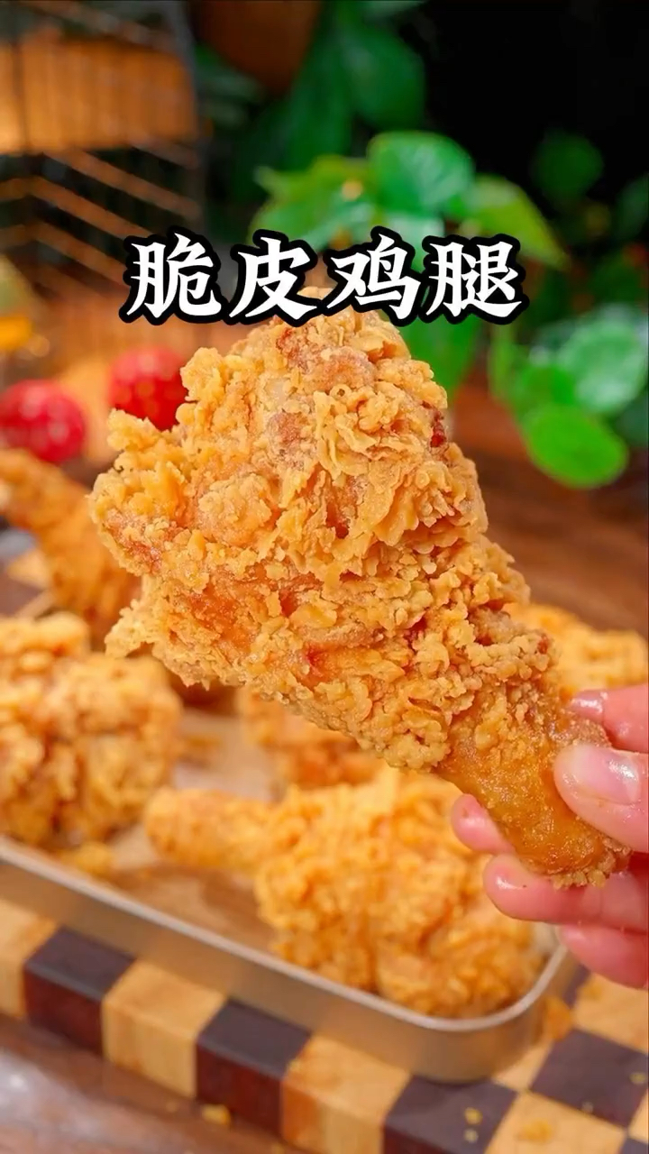 来跟我做一下这一道脆皮鸡腿