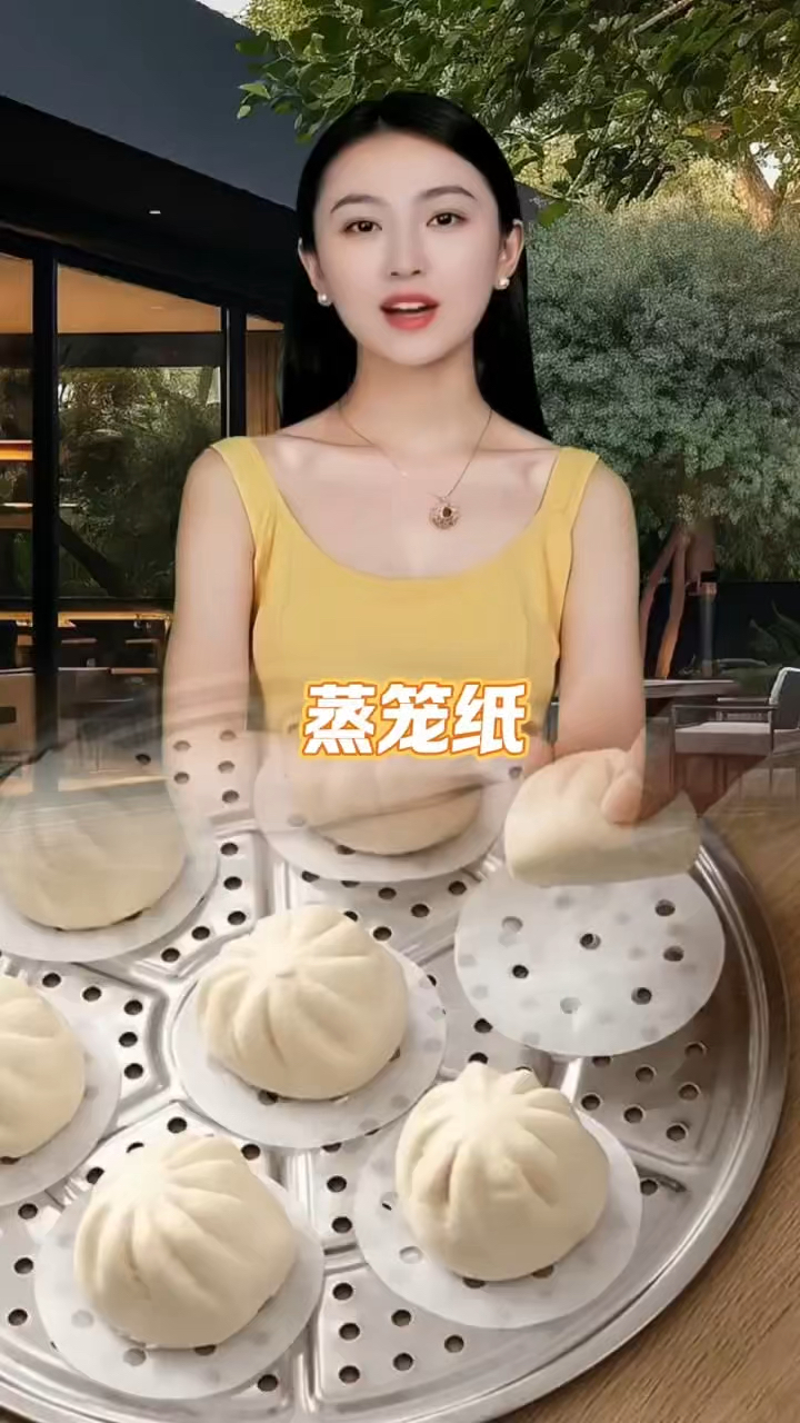 蒸馒头饺子用传统的蒸布总是特别不卫”快来试试这个#蒸笼纸