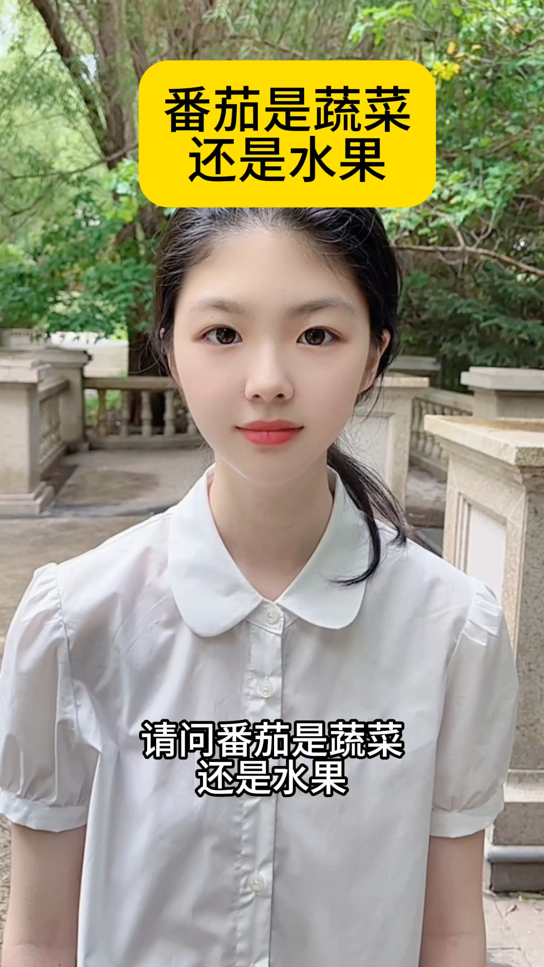 番茄是蔬菜还是水果呢？