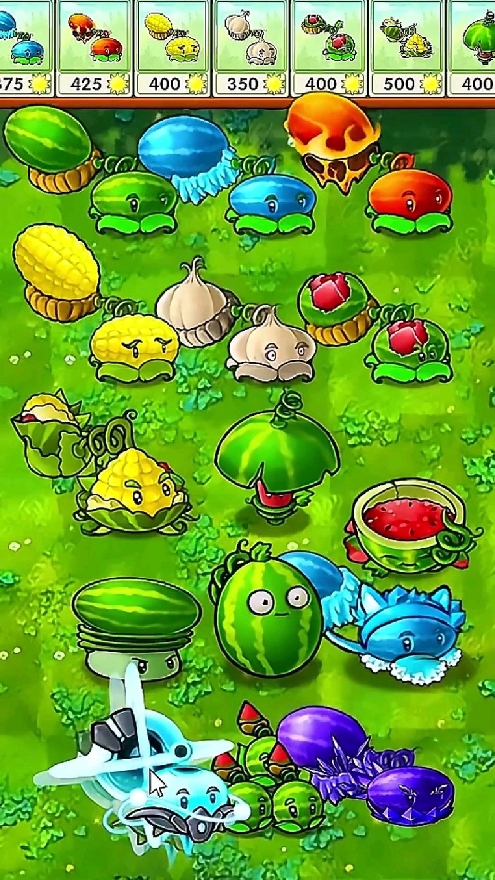 植物大战僵尸：融合版西瓜投手家族