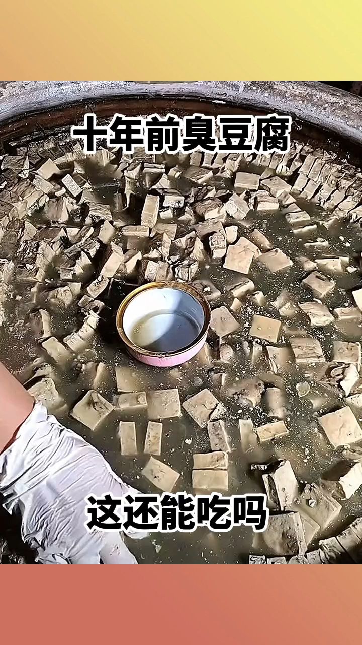 十年前臭豆腐,这还能吃吗!