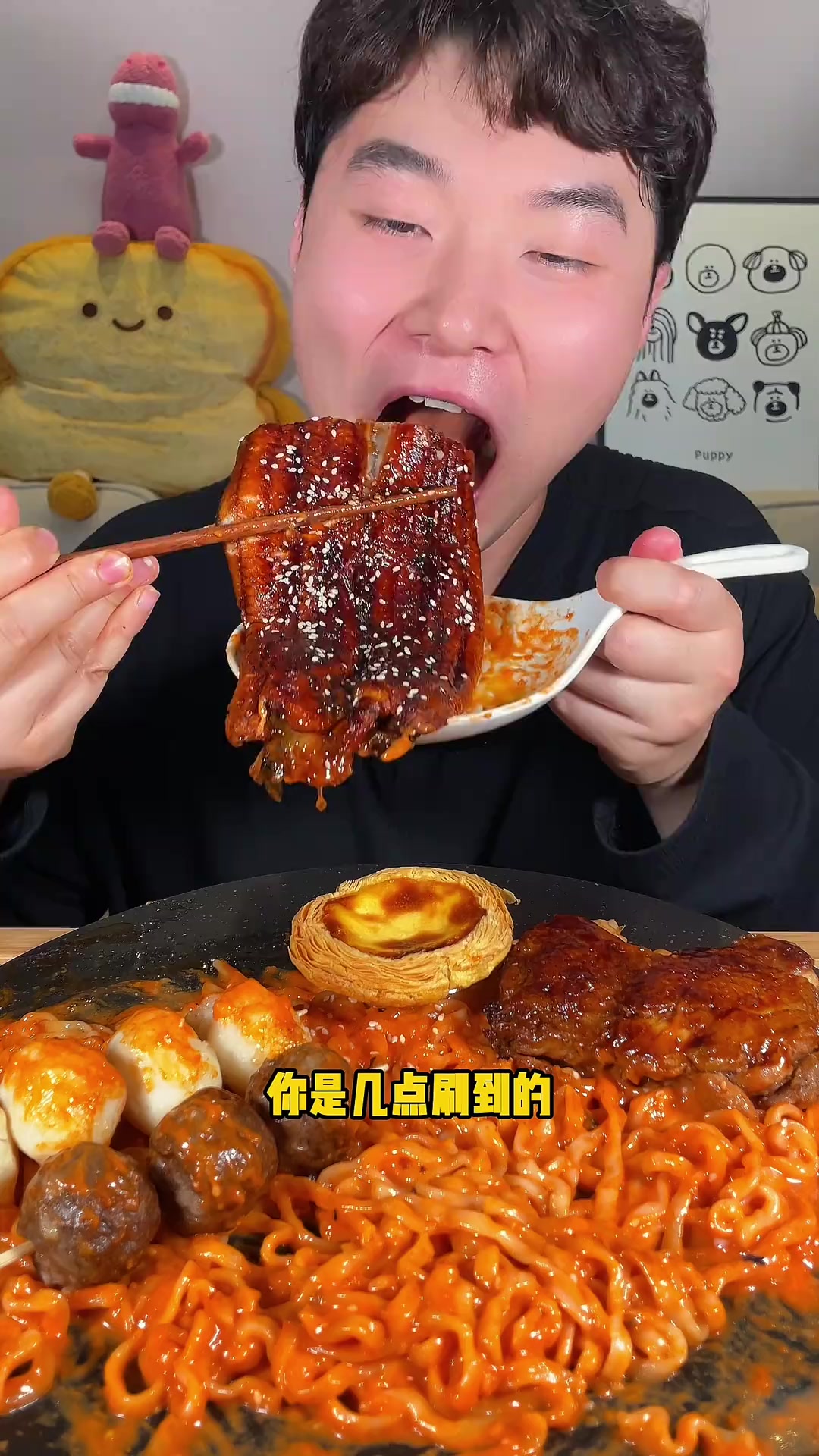 深夜芝士火鸡面的神仙搭配！ 好久没吃芝士火鸡面啦太香了吧！