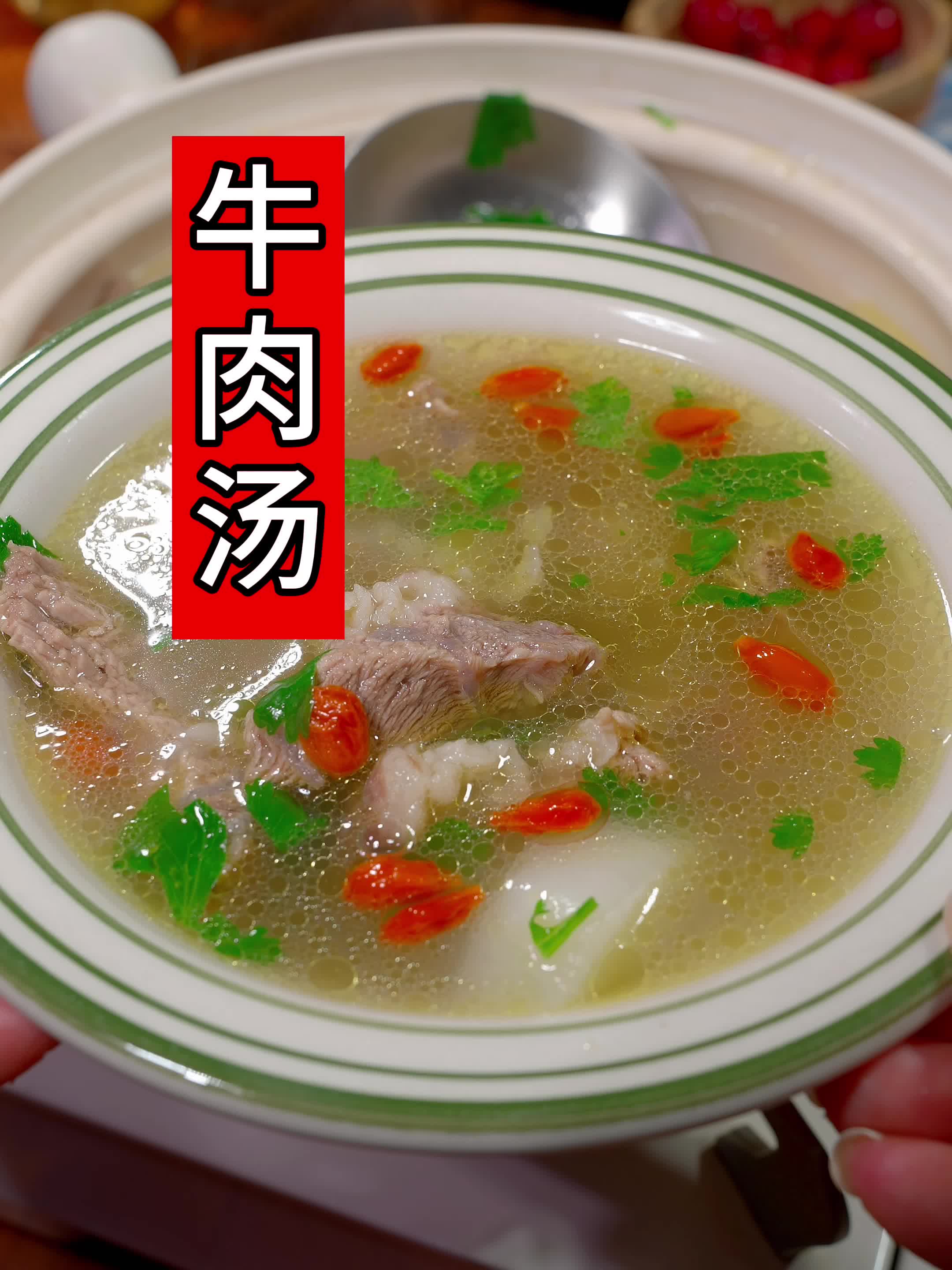 炖牛肉汤的做法，汤鲜味美营养又好喝！