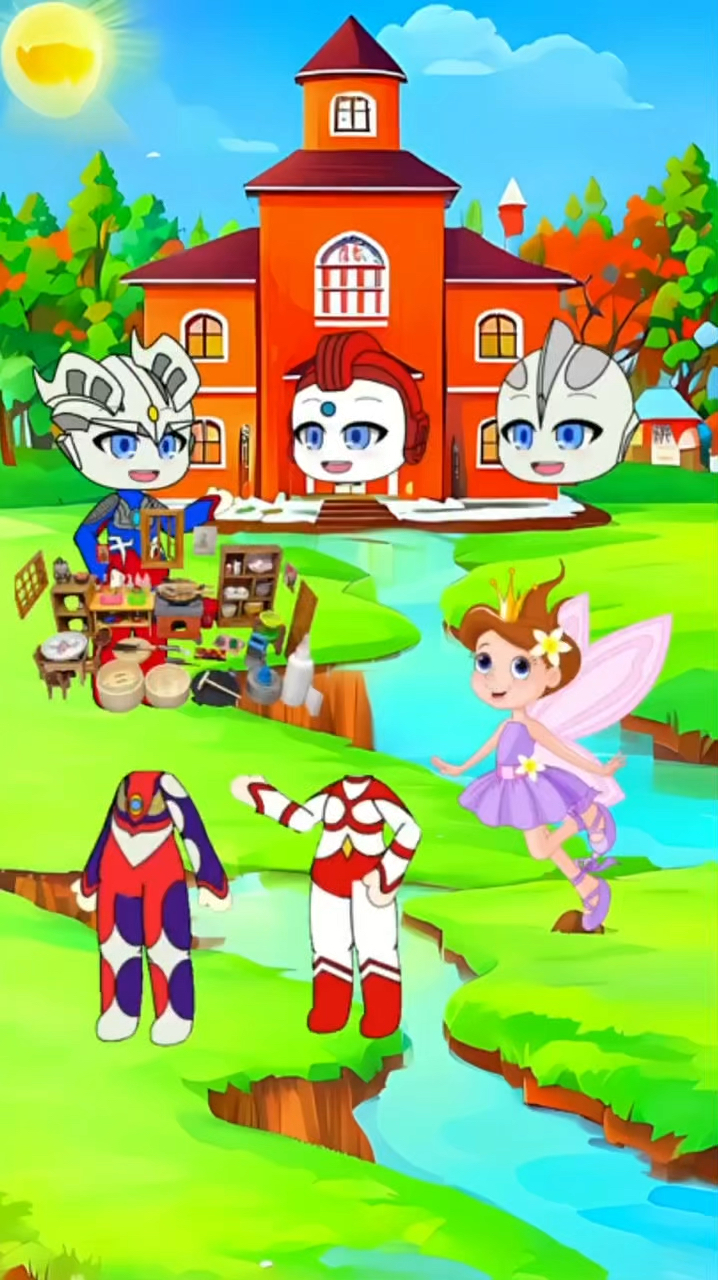 小奥特曼头像拼接