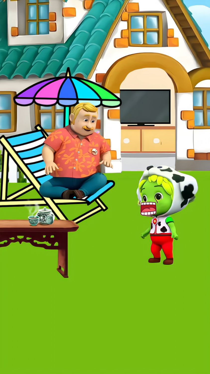 僵尸想吃鸡腿被识破