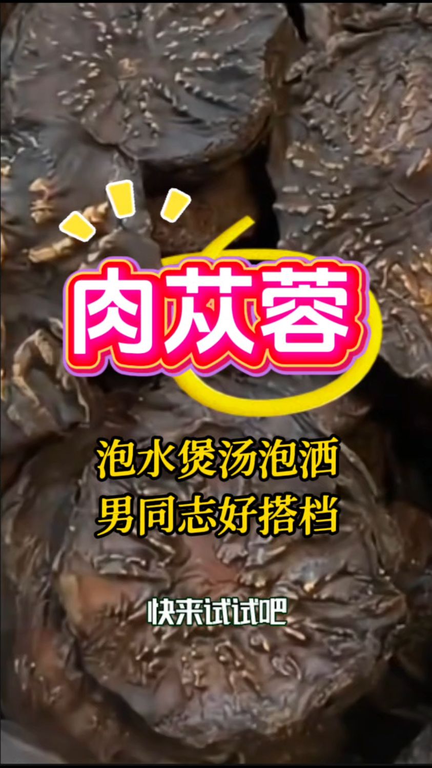 【肉苁蓉】老大哥喝起来