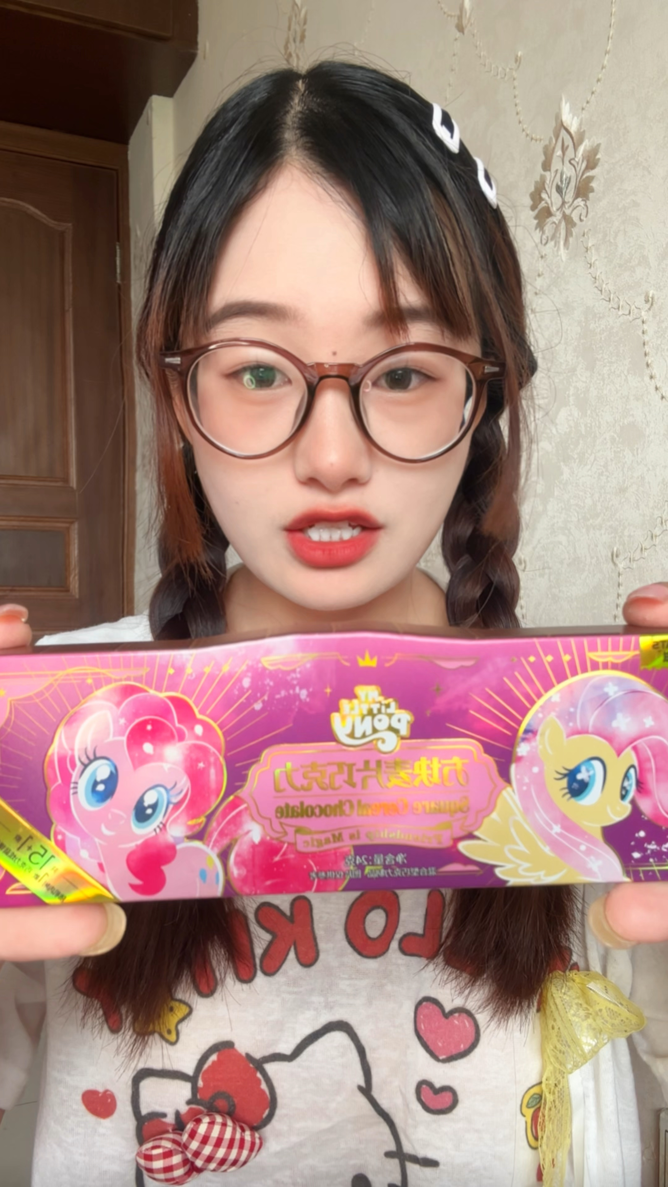 小马宝莉造型的巧克力