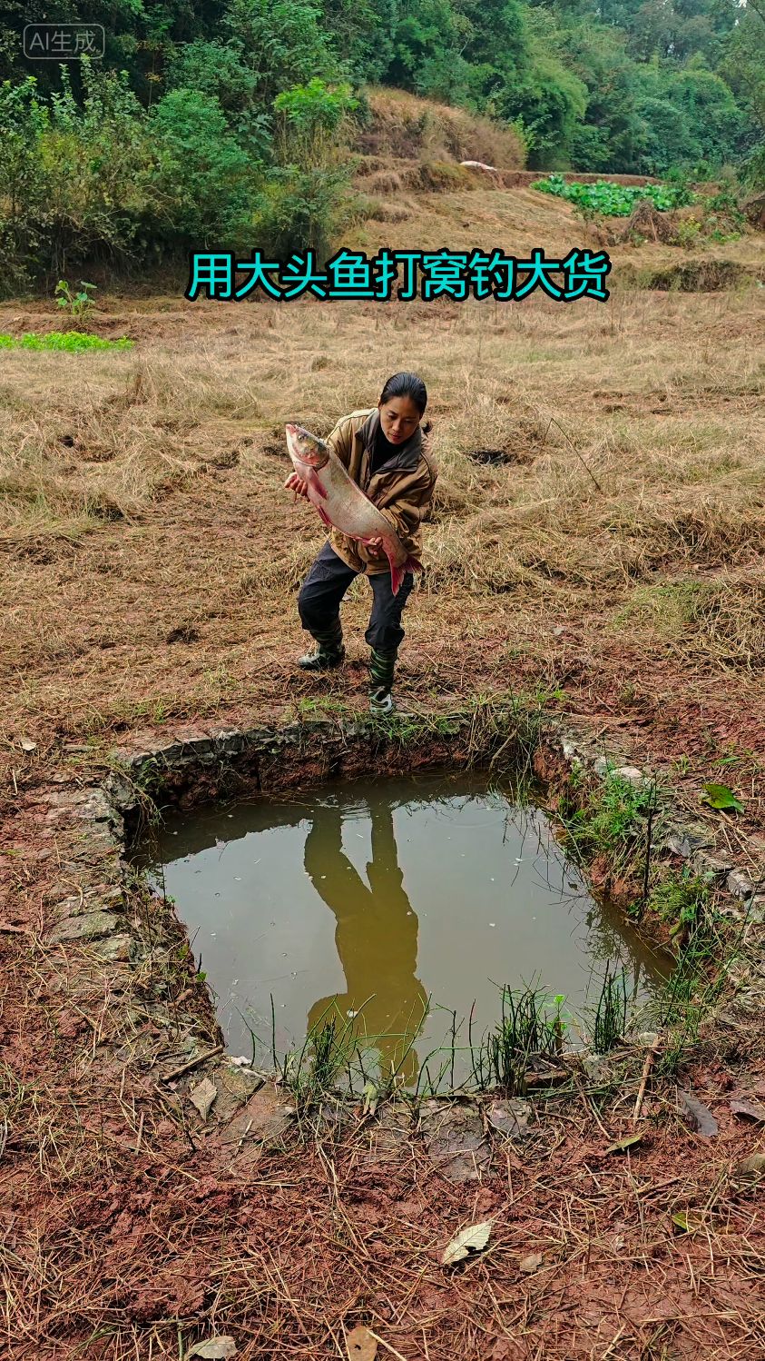用大头鱼打窝，不知道能不能钓上大货