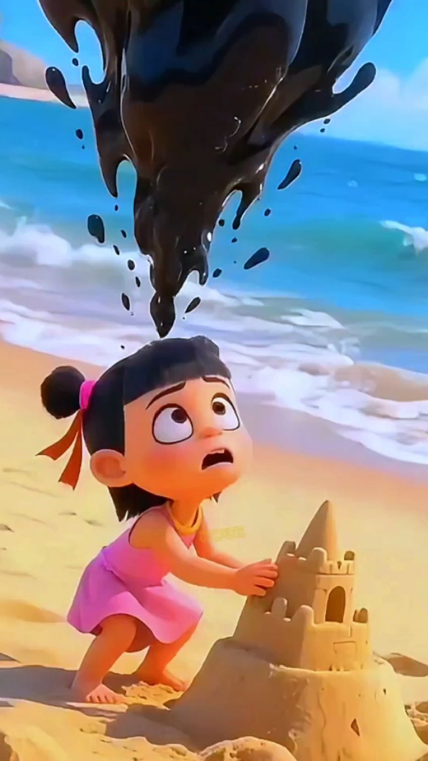 章鱼一害怕就会喷出很多墨汁