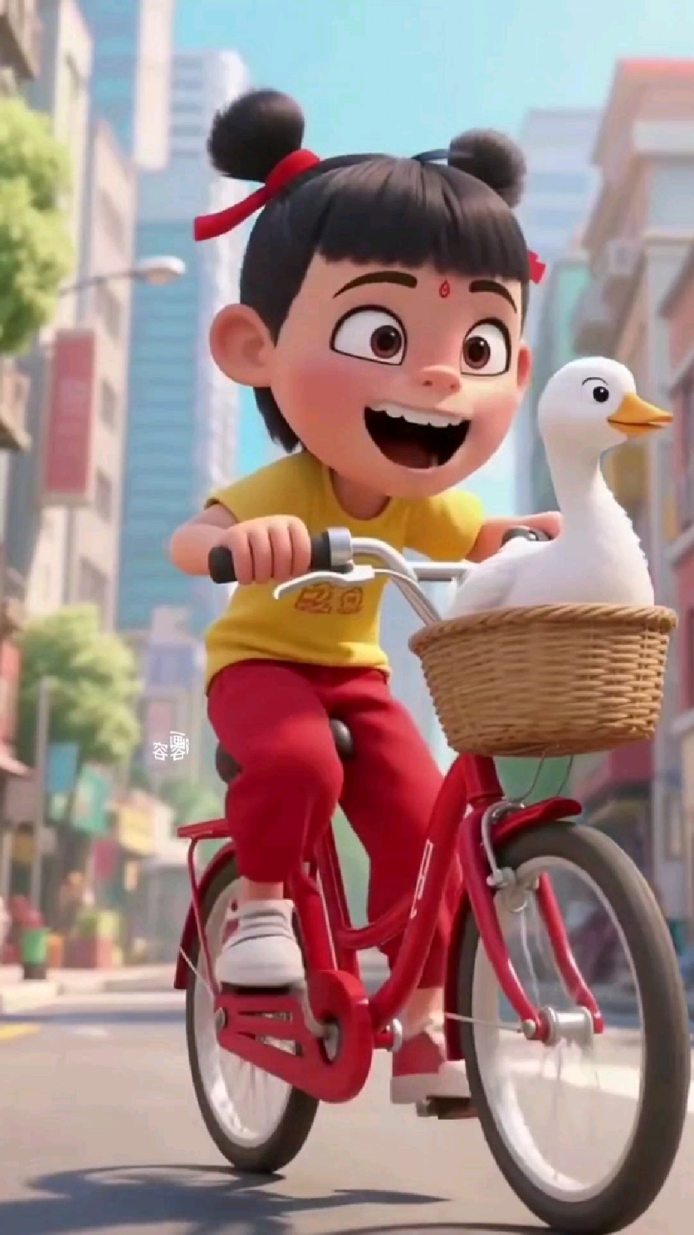 零花钱买的小白鹅 妈妈嫌脏给它围院子 我却以为鹅变烤鸭了