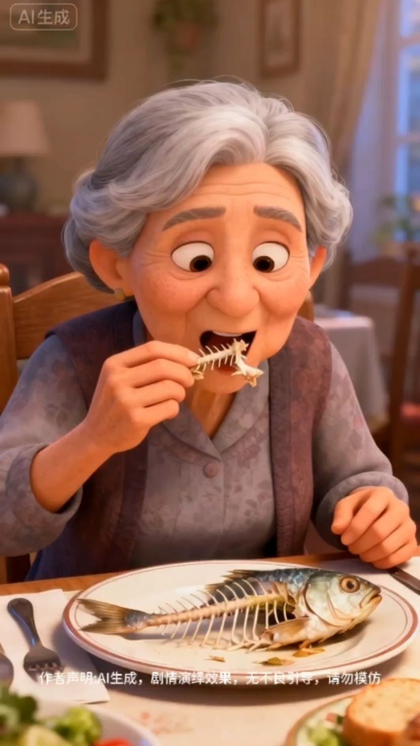 奶奶能直接吃鱼骨头的秘诀