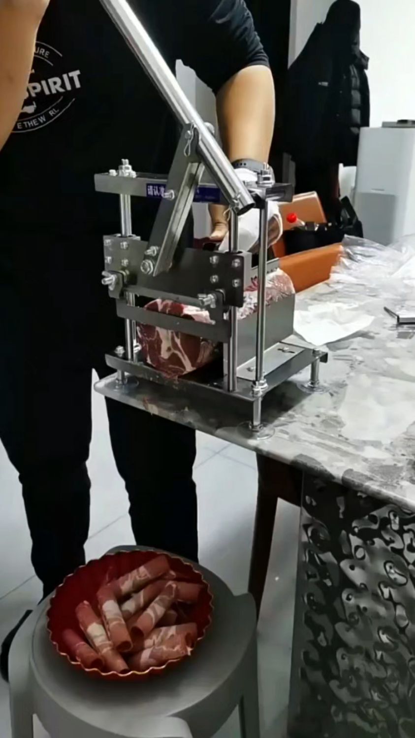 自己在家切羊肉片的方法