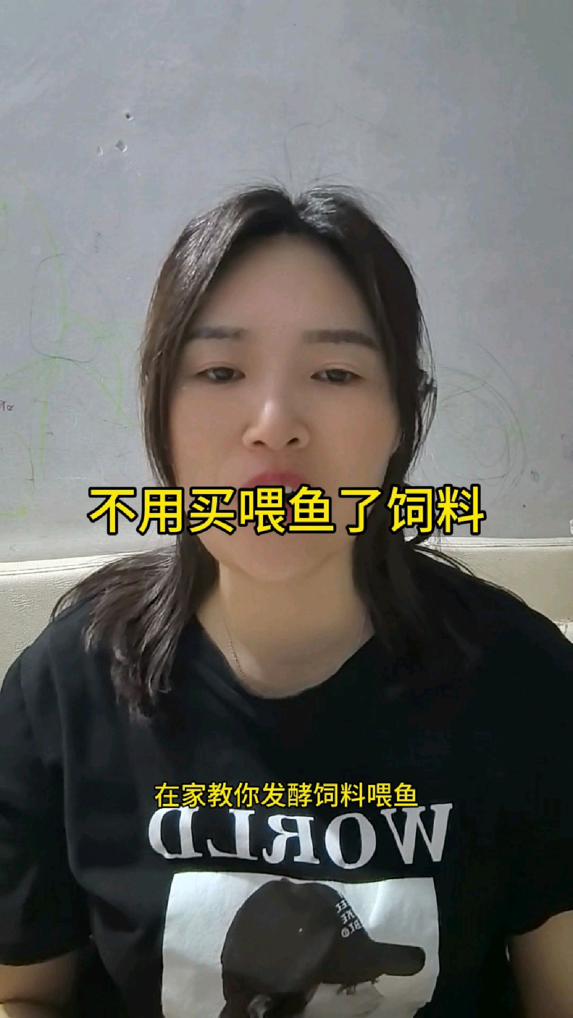 不要买饲料喂鱼了