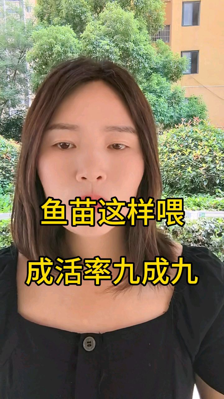 鱼苗怎么喂成活率更高