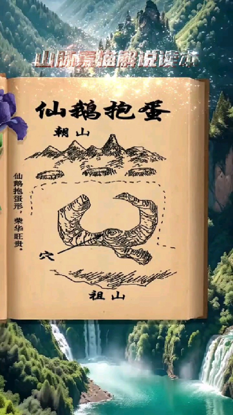 仙鹅抱蛋地貌特征称呼解说